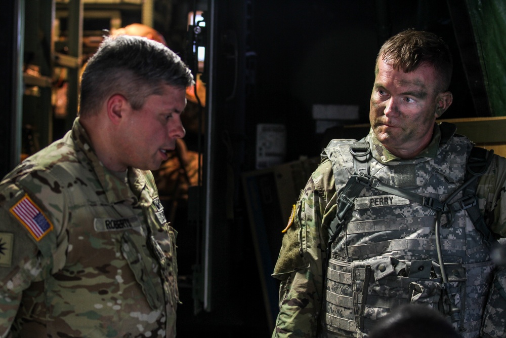 South Carolina National Guard 1-151st ARB and 2-263rd ADA conduct  joint-training event in Oconee County