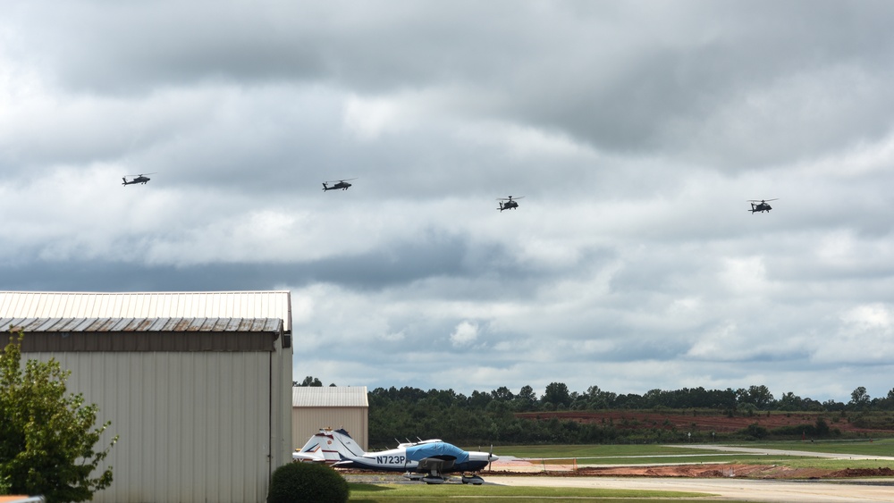 South Carolina National Guard 1-151st ARB and 2-263rd ADA conduct  joint-training event in Oconee County