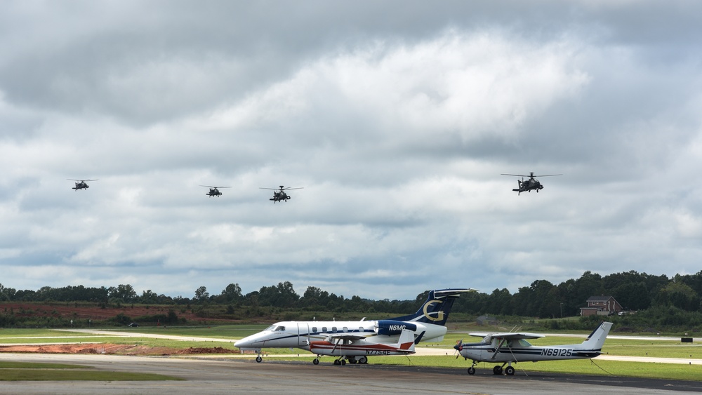 South Carolina National Guard 1-151st ARB and 2-263rd ADA conduct  joint-training event in Oconee County