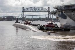Norfolk Naval Shipyard Completes USS Wyoming’s Engineered Refueling Overhaul