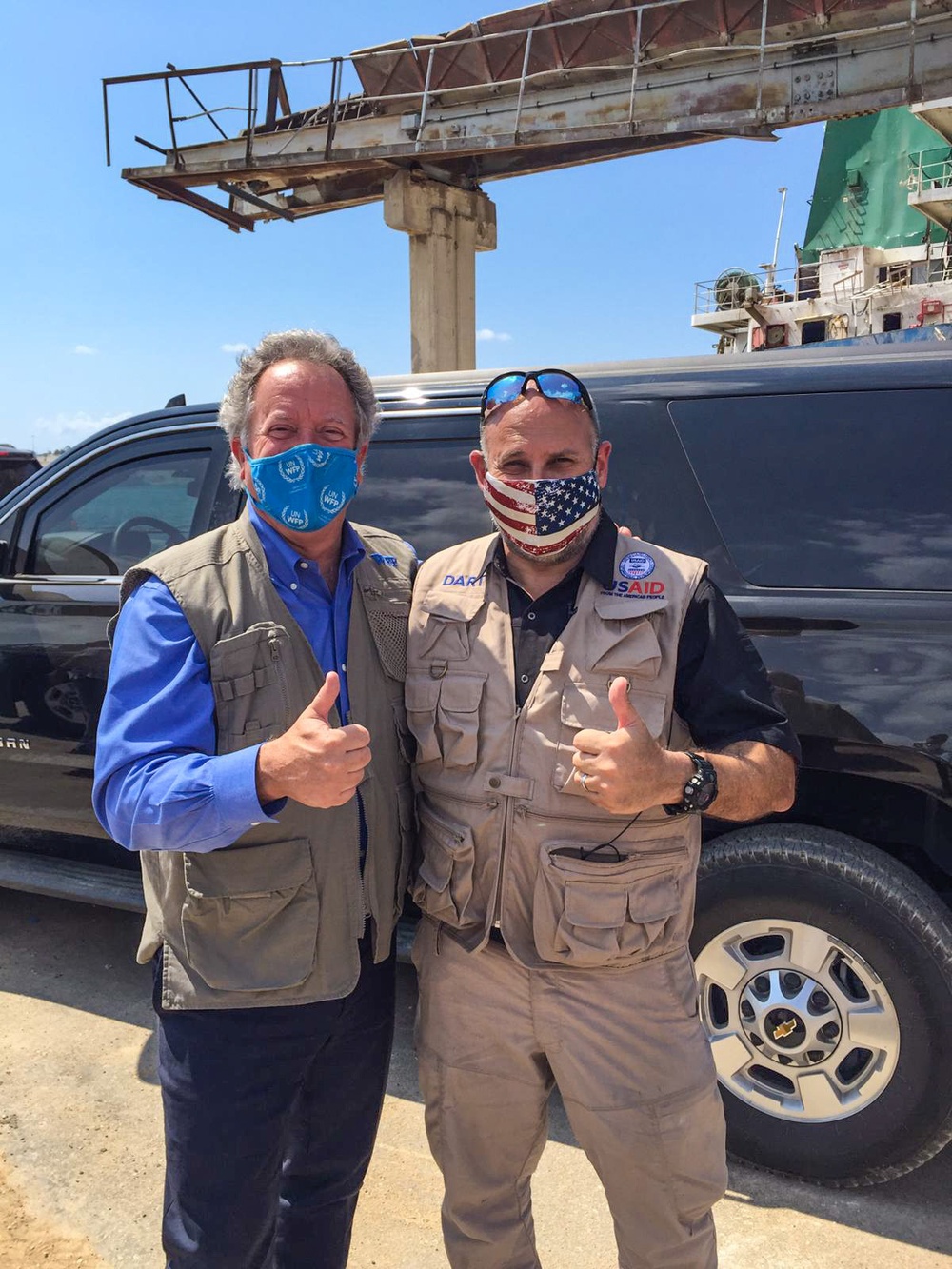 AAID John Barsa visits various areas in Beirut with WFP Director and U.S. Ambassador