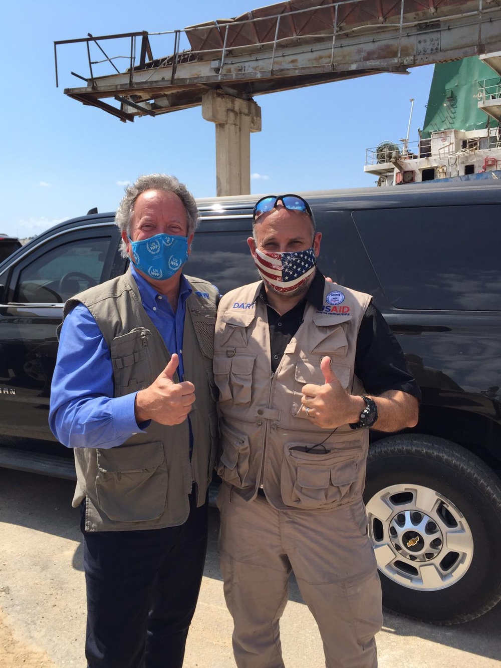 AAID John Barsa visits various areas in Beirut with WFP Director and U.S. Ambassador