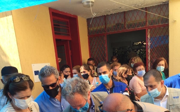 AAID John Barsa visits various areas in Beirut with WFP Director and U.S. Ambassador