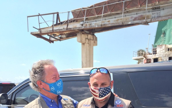 AAID John Barsa visits various areas in Beirut with WFP Director and U.S. Ambassador