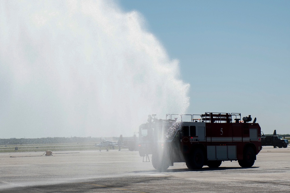 Laughlin Air Force Base Firefighter Training