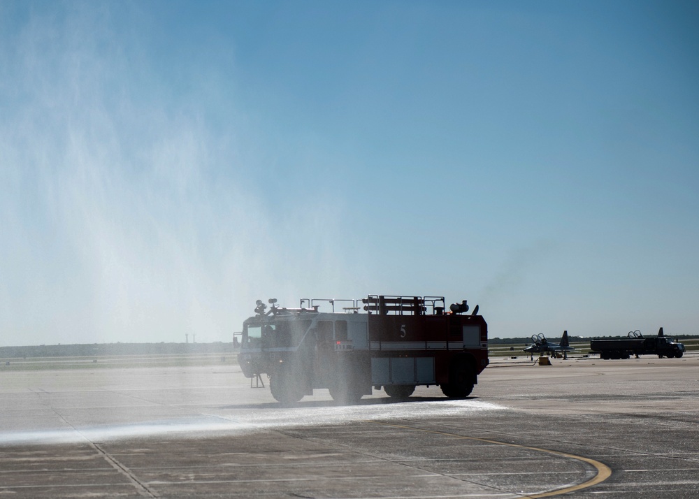 Laughlin Air Force Base Firefighter Training