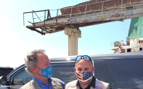 AAID John Barsa visits various areas in Beirut with WFP Director and U.S. Ambassador