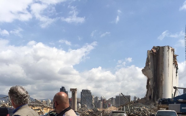 AAID John Barsa visits various areas in Beirut with WFP Director and U.S. Ambassador