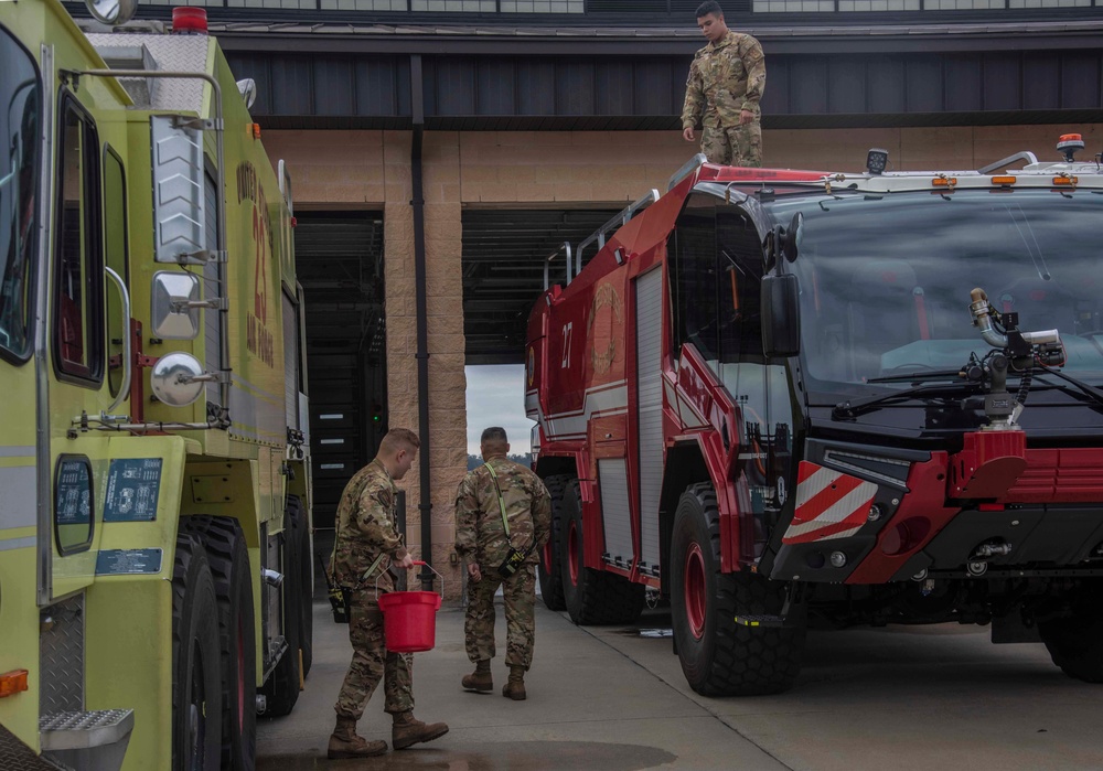 SJAFB integrates new fire truck