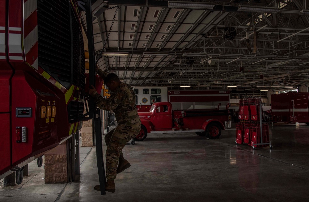 SJAFB integrates new fire truck