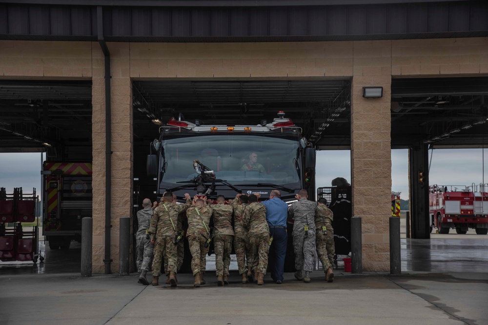 SJAFB integrates new fire truck