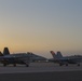 VMFA(AW)-224 F/A-18s at Sunset