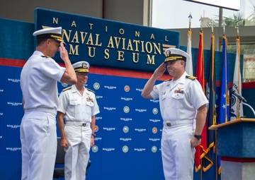 Chief of Naval Air Training Reserve Component Holds Change of Command