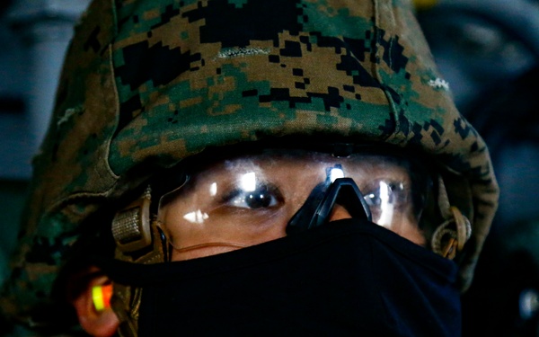 MCBH HQBN Marines participate in casualty evacuation exercise