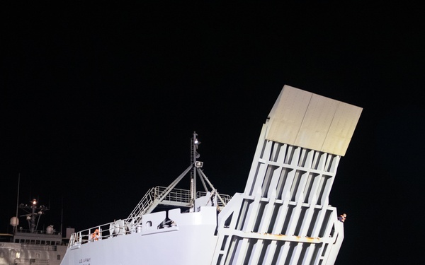 LSV 6 arrives at Joint Base Langley-Eustis