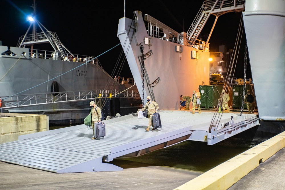 LSV 5 Arrives at Joint Base Langley-Eustis