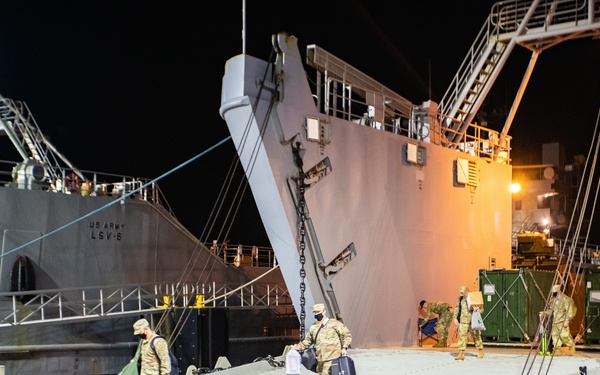 LSV 5 Arrives at Joint Base Langley-Eustis