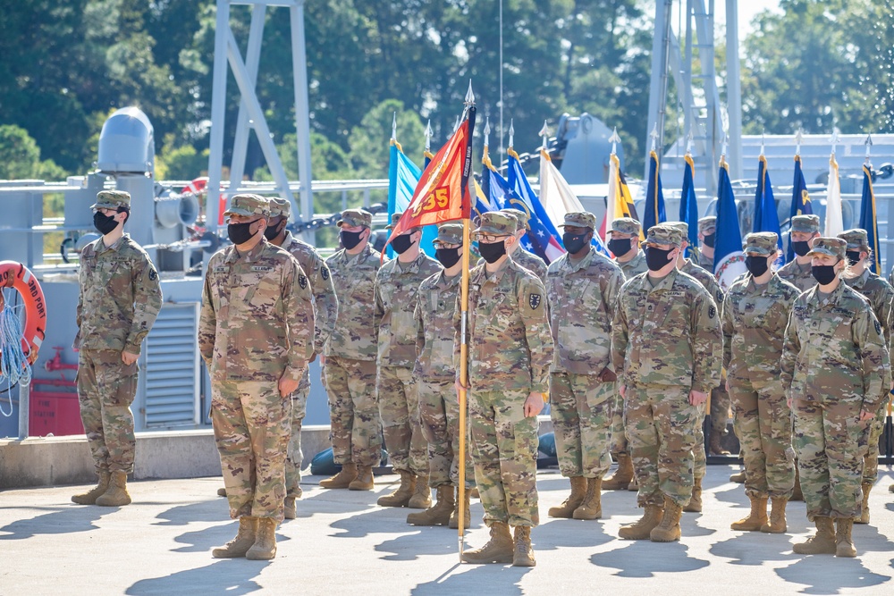 335th Transportation Detachment Arrives at Joint Base Langley-Eustis