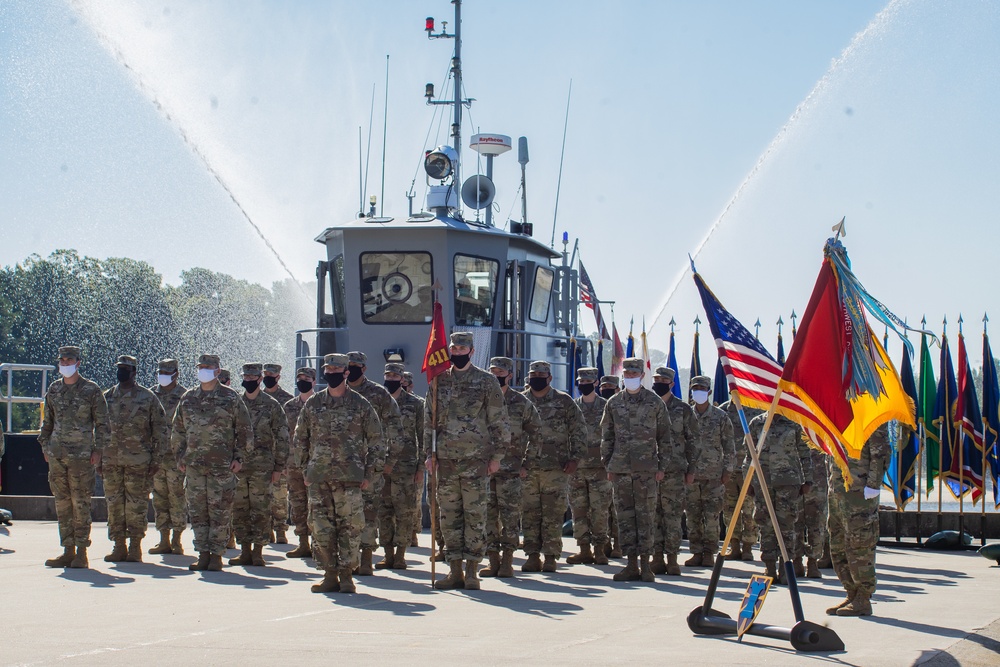 411th Transportation Detachment Arrives at Joint Base Langley-Eustice