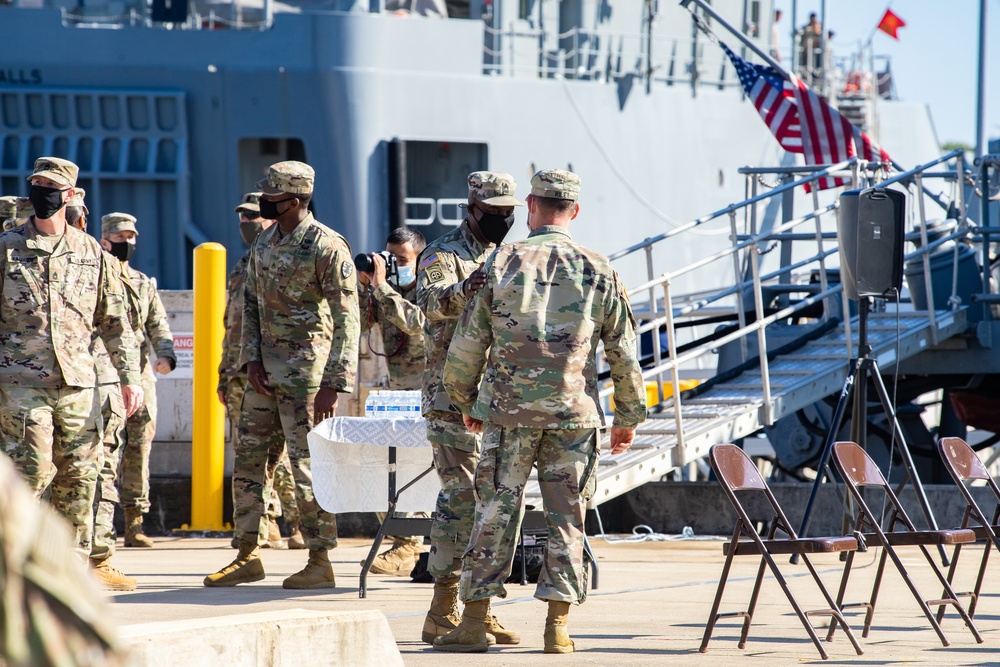 LSV's 5 and 6 Arrive at Joint Base Langley-Eustis