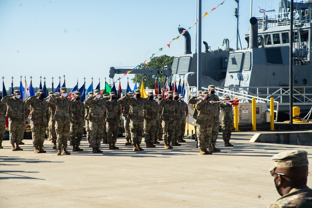 411th Transportation Detachment Arrives at Joint Base Langley-Eustice