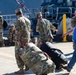 Crew Members of LSV 5 and LSV 6 Unload Their Gear