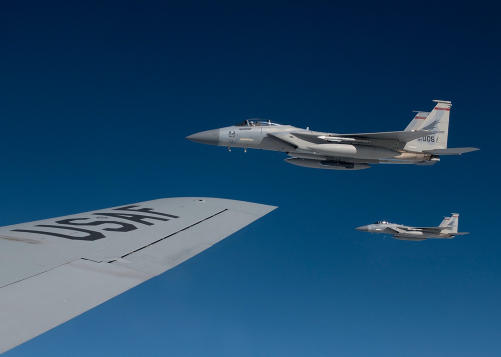 Fairchild Fuels F-15s