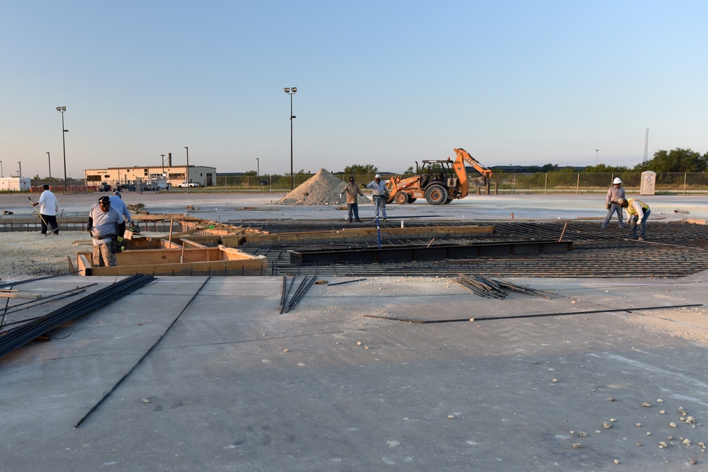 New Construction on Department of Defense Louis F. Garland Fire Academy