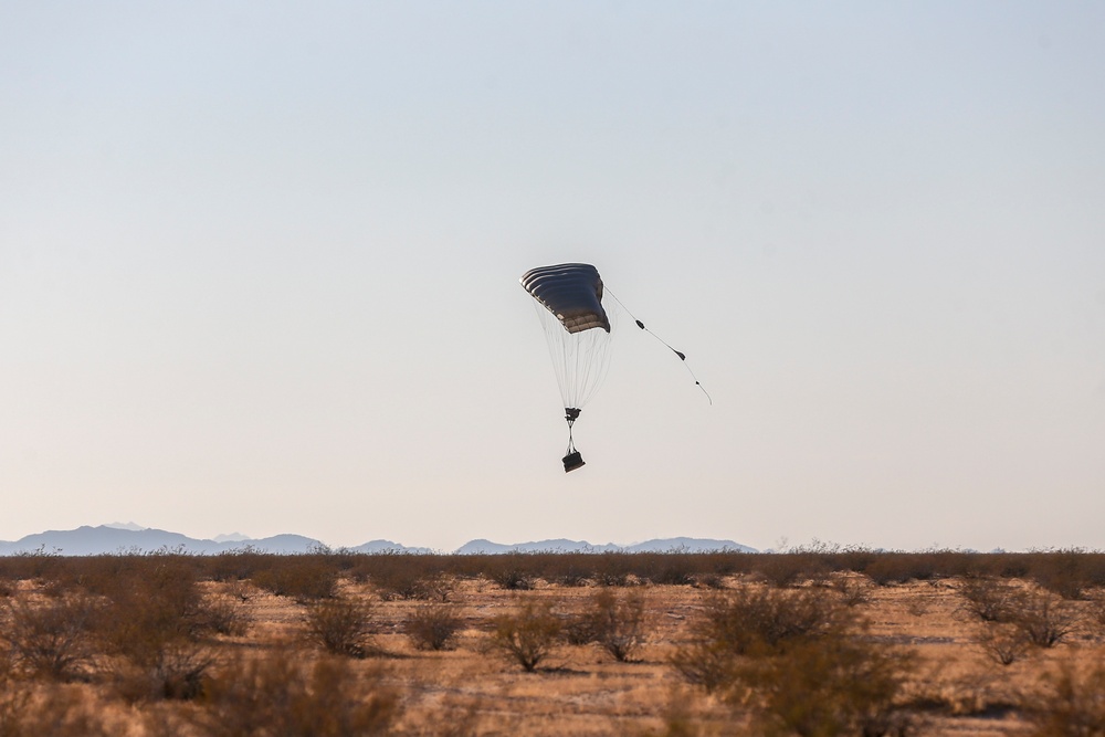 Marines Conduct Aerial Delivery, Military Freefall