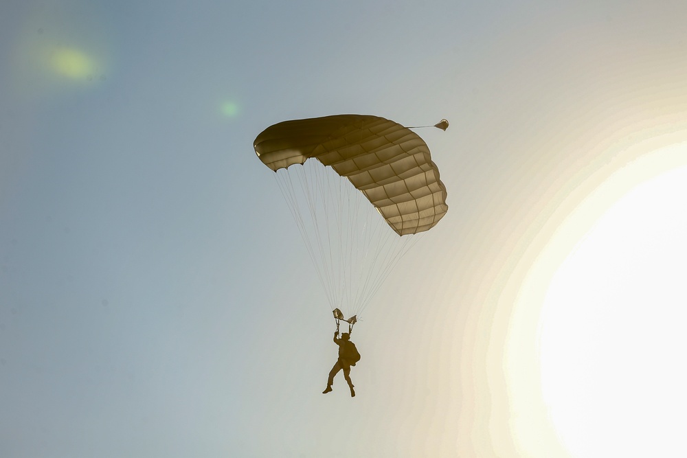 TSB Marines conduct aerial delivery and military freefall