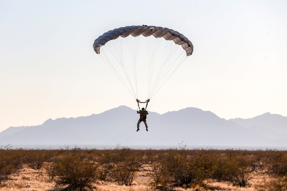 TSB Marines conduct aerial delivery and military freefall