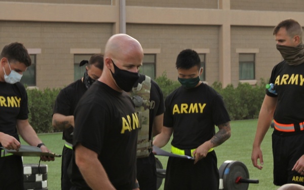 Army Combat Fitness Test Familiarization and Grader Validation