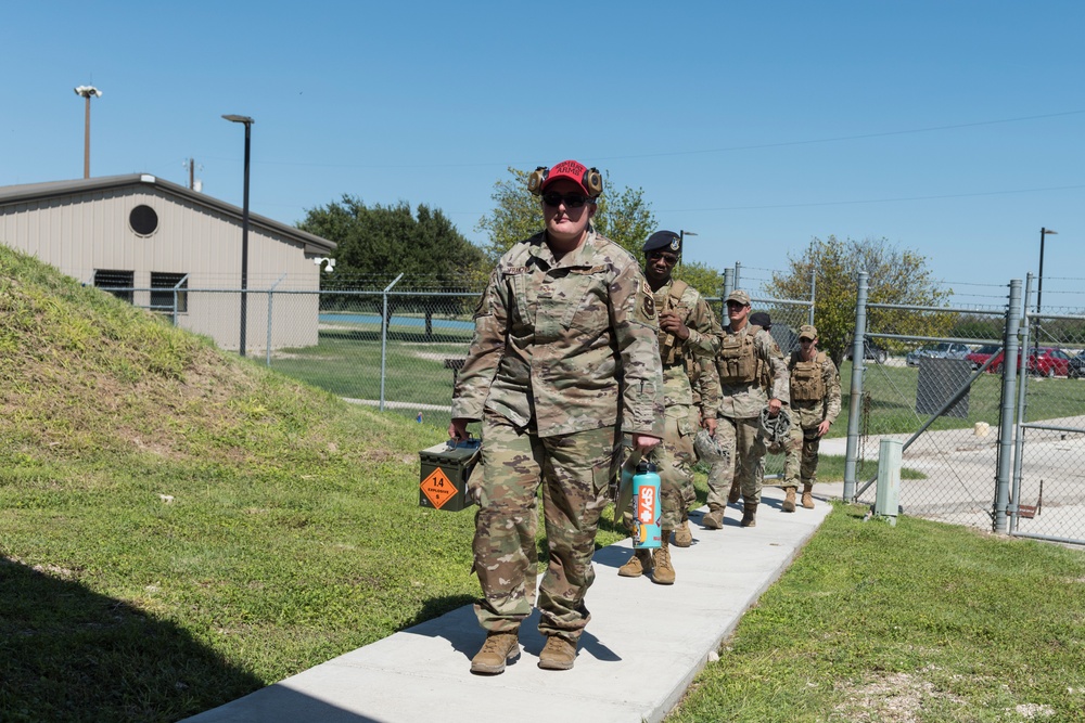 Combat Arms keeps Laughlin Airmen sharp on weapons skills