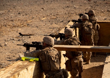 2/1 Conducts Range 410A Platoon Attacks During SLTE 1-21