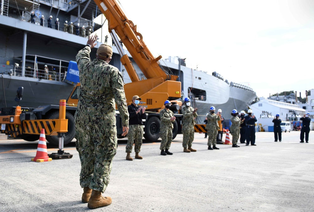 Senior Chief Bong-Off Ceremony