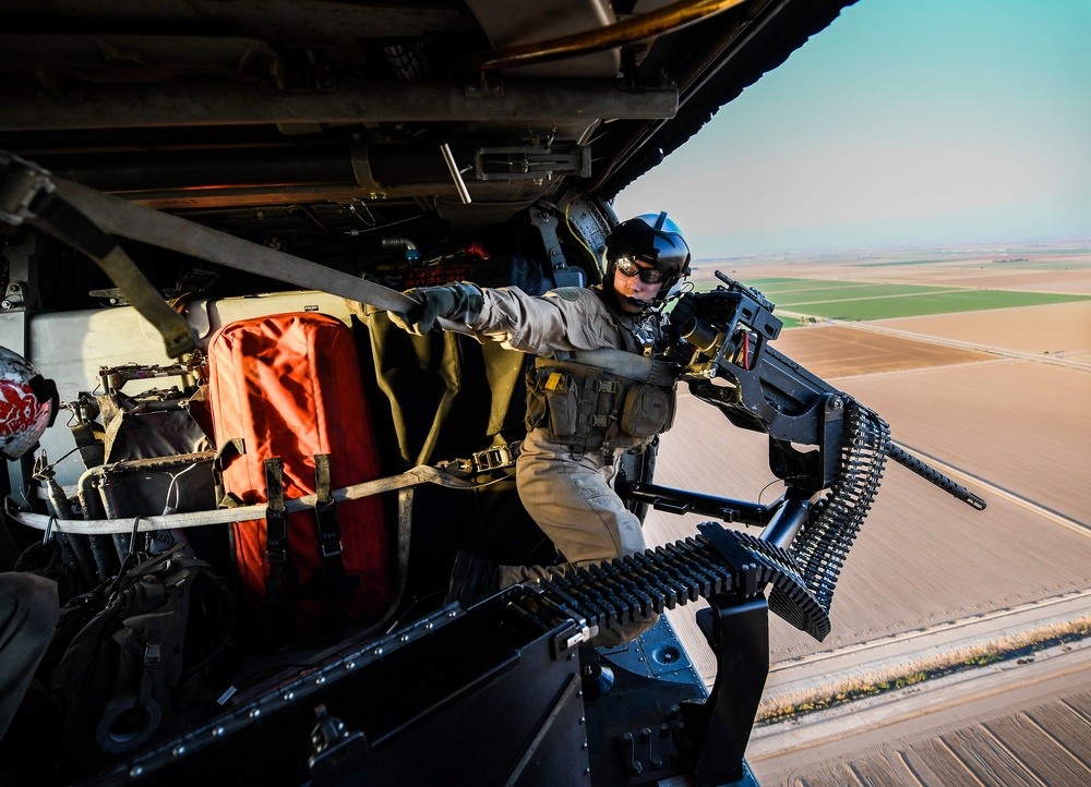 Helicopter Sea Combat Squadron (HSC) 4, Participate in Aerial Gun Exercise