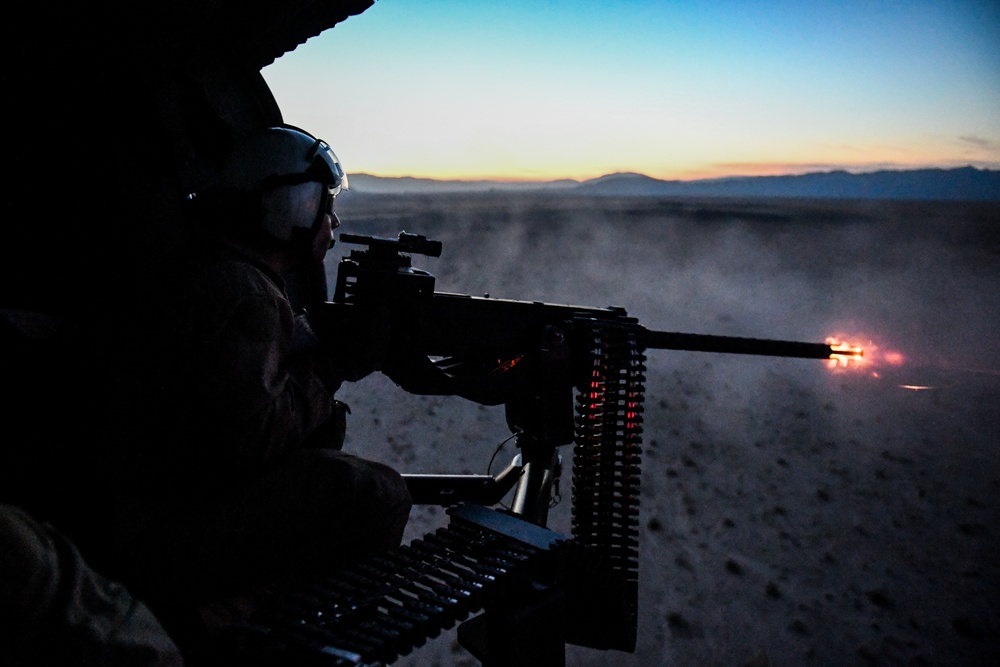 Helicopter Sea Combat Squadron (HSC) 4, Participate in Aerial Gun Exercise
