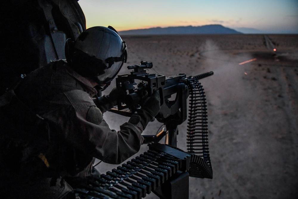 Helicopter Sea Combat Squadron (HSC) 4, Participate in Aerial Gun Exercise
