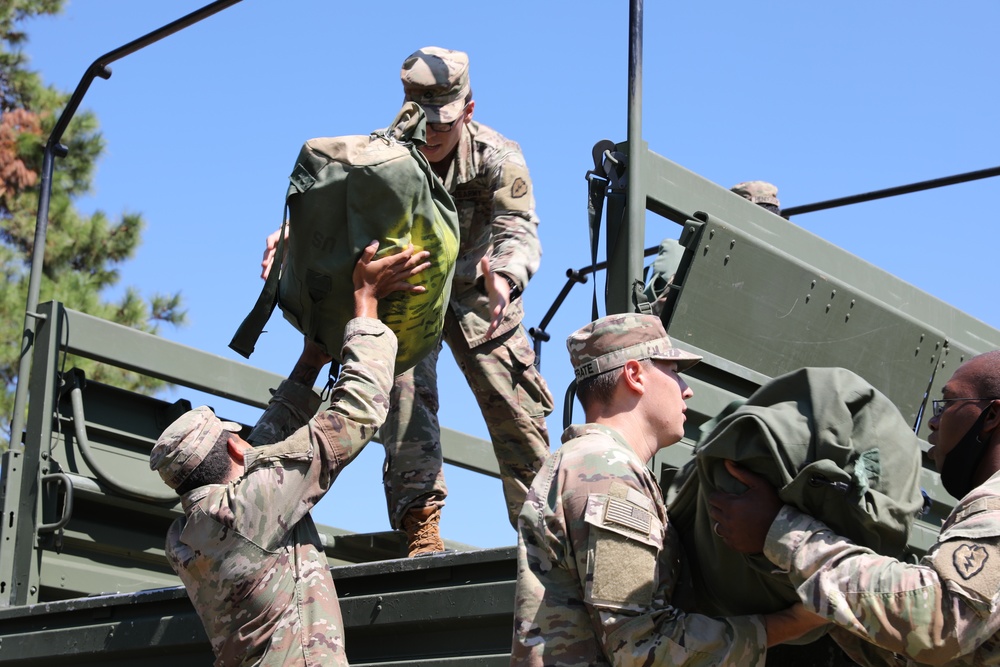 JRTC 21-01 Wolfhounds Post-Hurricane Movement