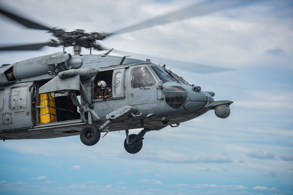 USS Ronald Reagan Helo Operations