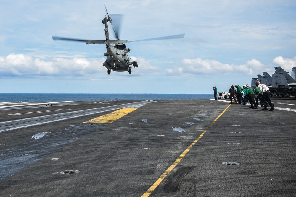 USS Ronald Reagan Helo Operations