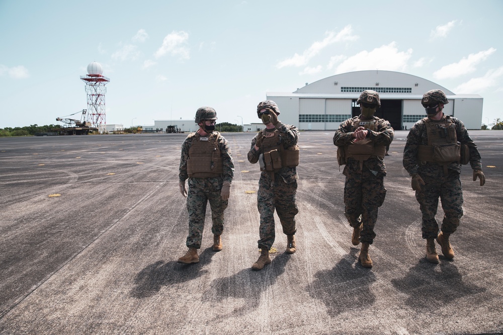 III MEF CG visits Iwo during Noble Fury