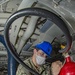GHWB Sailor Conducts Maintenance