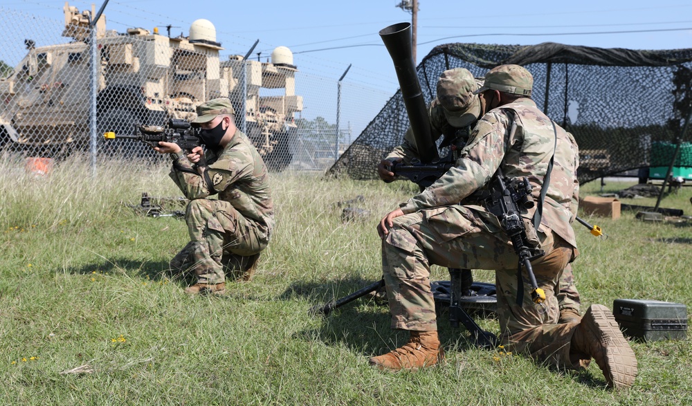 JRTC 21-01 Gimlets Mortarmen Drills