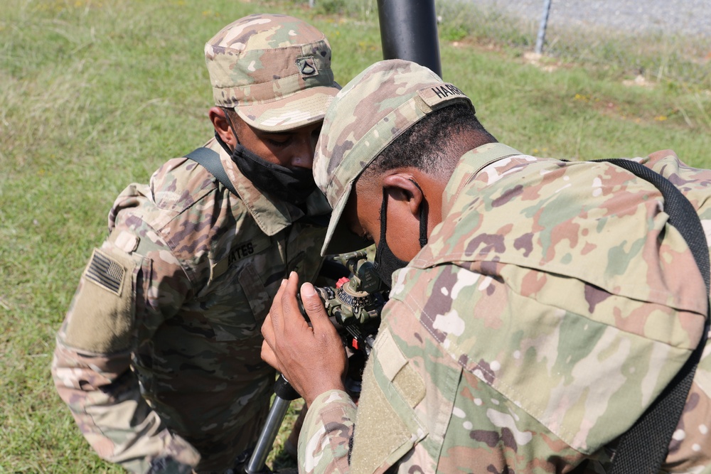 JRTC 21-01 Gimlets Mortarmen Drills