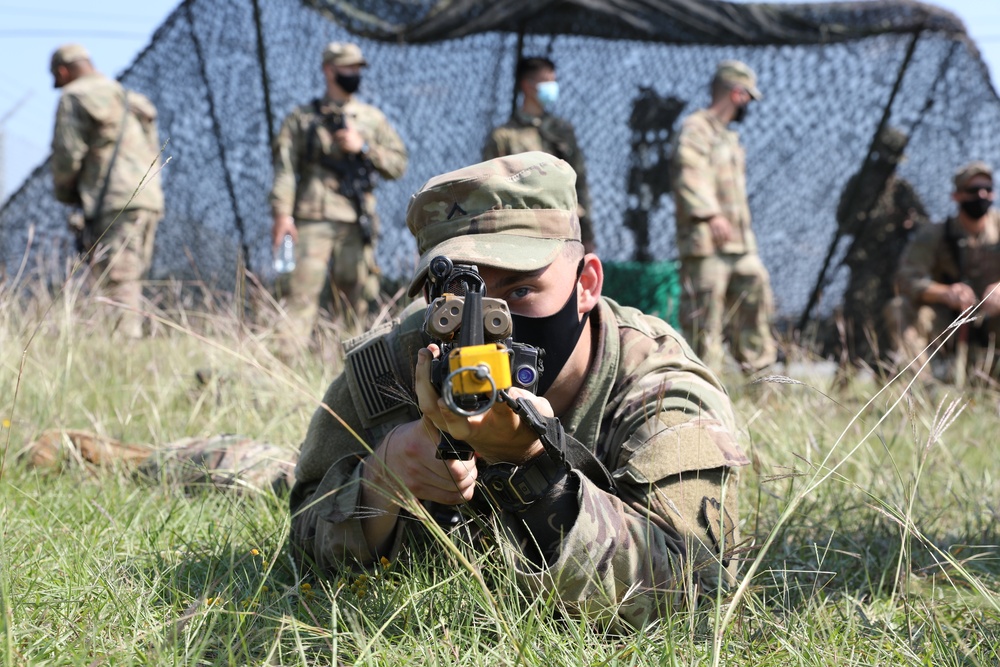 JRTC 21-01 Gimlets Mortarmen Drills