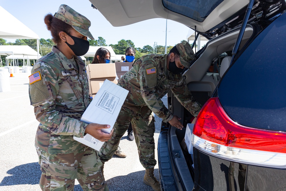 Col. Robert C. Crockem performs a battlefield circulation
