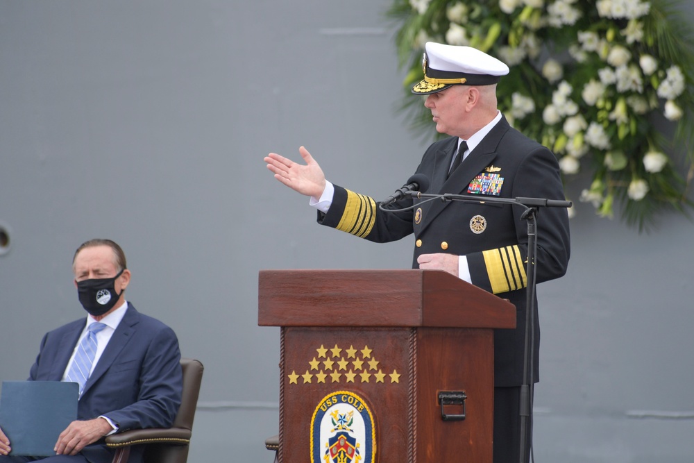USS Cole (DDG 67) 20th Commemoration Ceremony