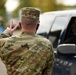 Members from the 110th Wing Battle Creek work with the Food Bank of South Michigan