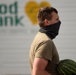 Members from the 110th Wing Battle Creek work with the Food Bank of South Michigan